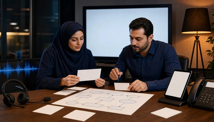 طراحی چرخه پرونده پشتیبانی توسط تیم ایرانی با کارشناس زن باحجاب